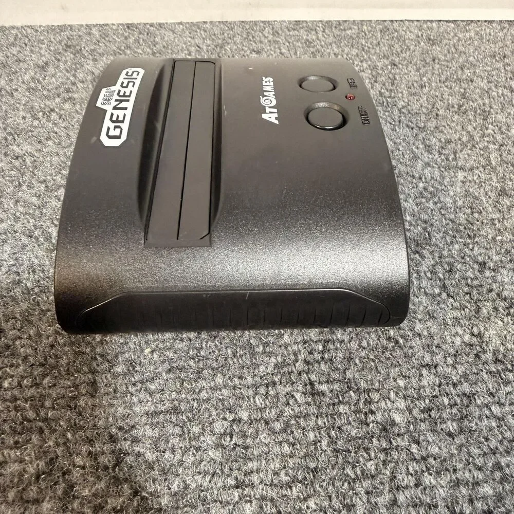 Sega Genesis Classic Game Console AtGames Black System Only NTSC-U/C USA